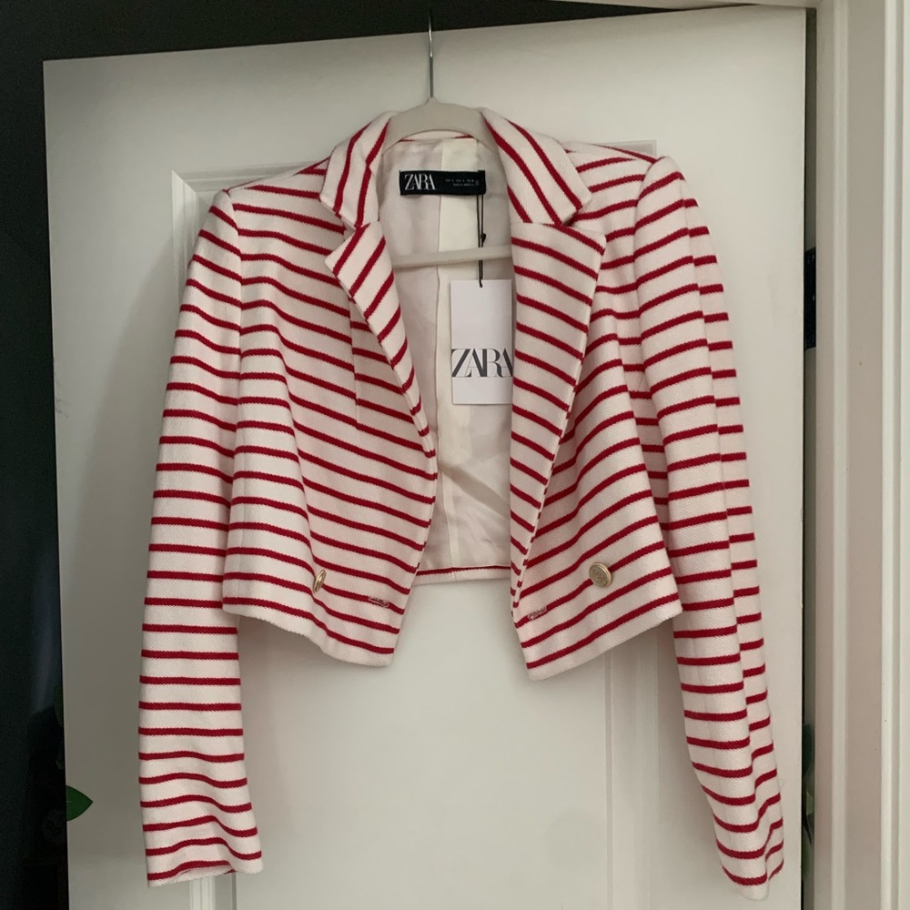 ZARA Cropped Blazer Size S
